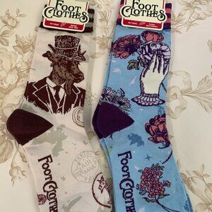 NEW Cute Victorian Unisex M/L Size 5-13 Crew Socks Foot Clothes Fantasy Fashion